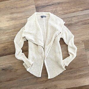 360 Chunky Loose Knit Cardigan Sweater XS Eileen Fisher Paige Rails